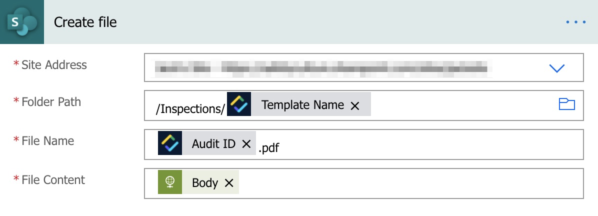 Créer un fichier avec Power Automate SharePoint.