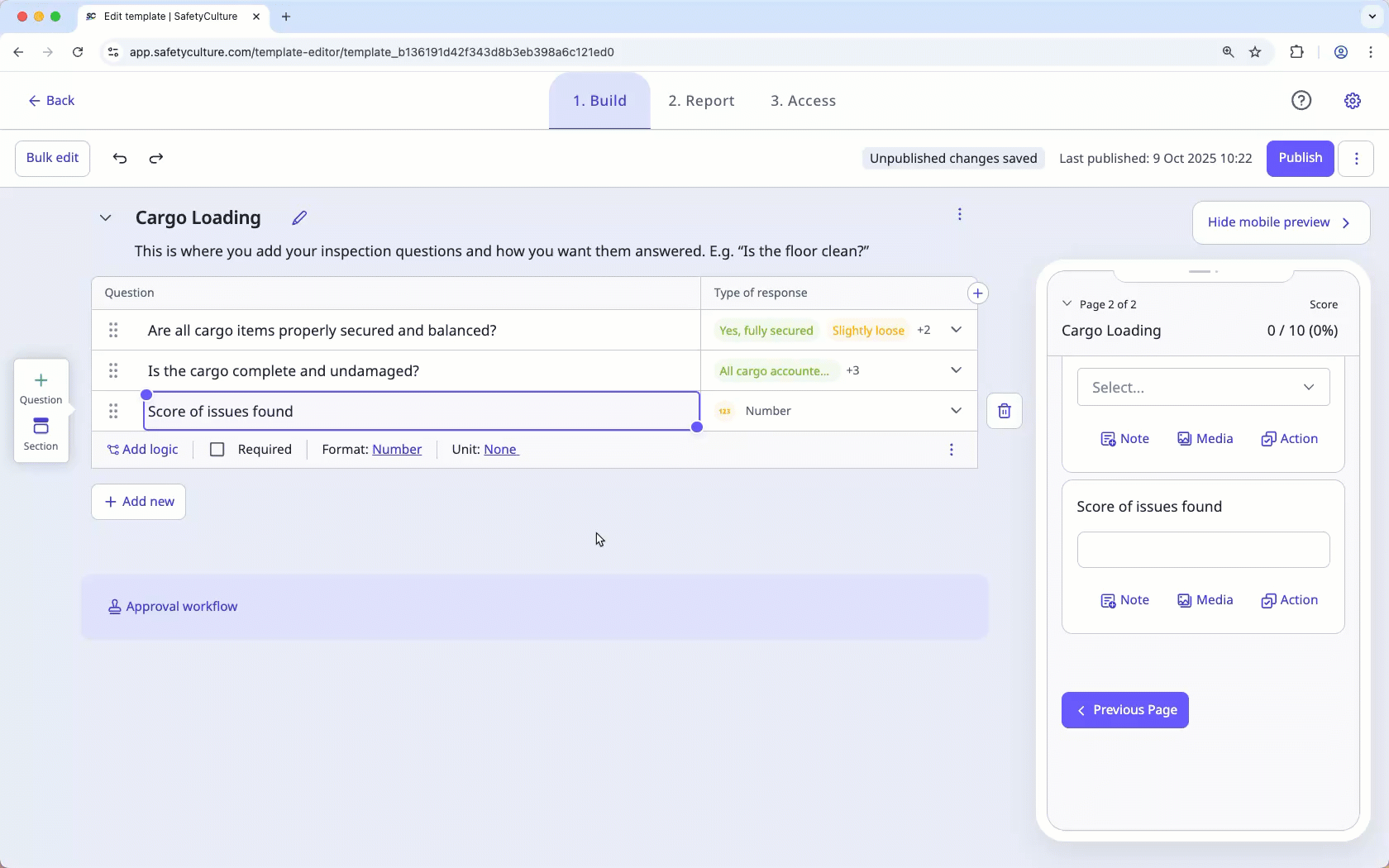Create a formula using SUM_MC function via the web app.