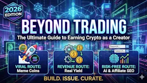 【2026 Edition】Beyond Trading: The Ultimate Guide to Earning Crypto as a Creator