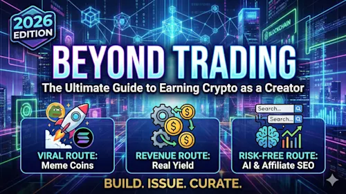 【2026 Edition】Beyond Trading: The Ultimate Guide to Earning Crypto as a Creator
