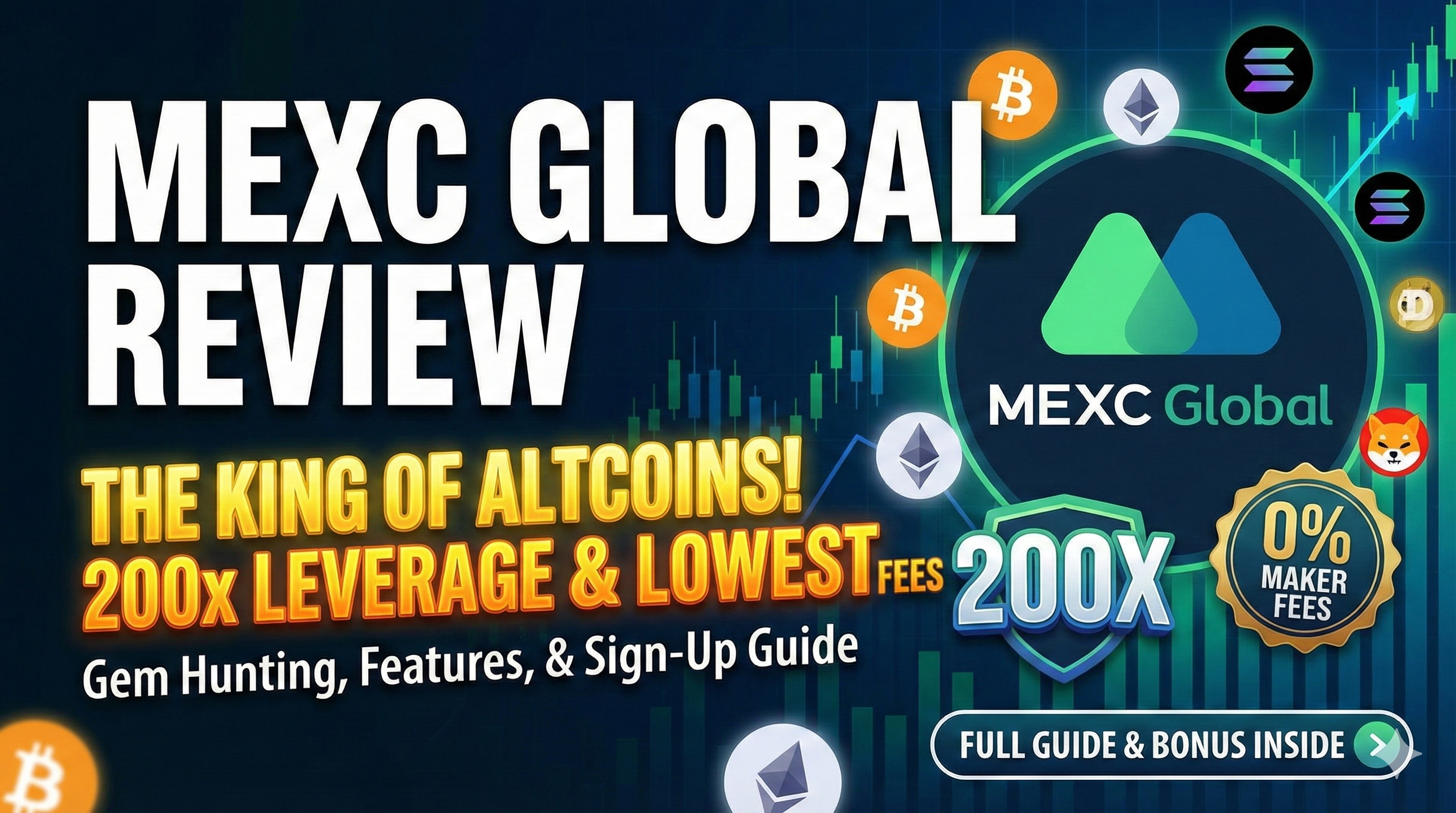 【Complete Guide】MEXC Global Review: Fees, Leverage, Pros & Cons, and Features Explained