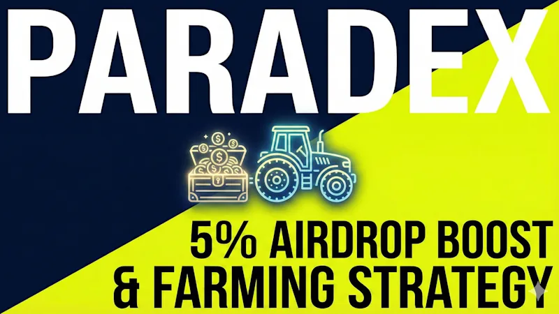 Don't Fade Paradex: The Paradigm-Backed DEX Airdrop You Can't Afford to Miss (5% XP Boost Guide)