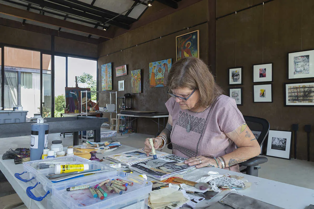 Corrie McCluskey found her forever home in Oaxaca, embracing a life of art and purpose.