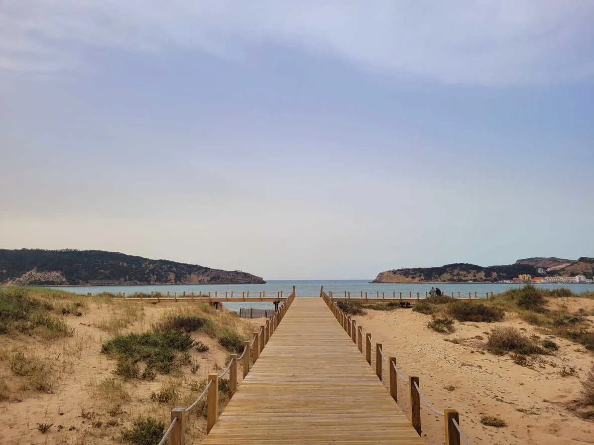 São Martinho do Porto, known for its serene, horseshoe-shaped bay.