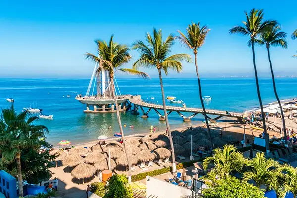 Puerto Vallarta, a thriving, chic, and sophisticated city of 300,000 people, sits roughly midway along the Bay of Banderas on Mexico’s Pacific coast.