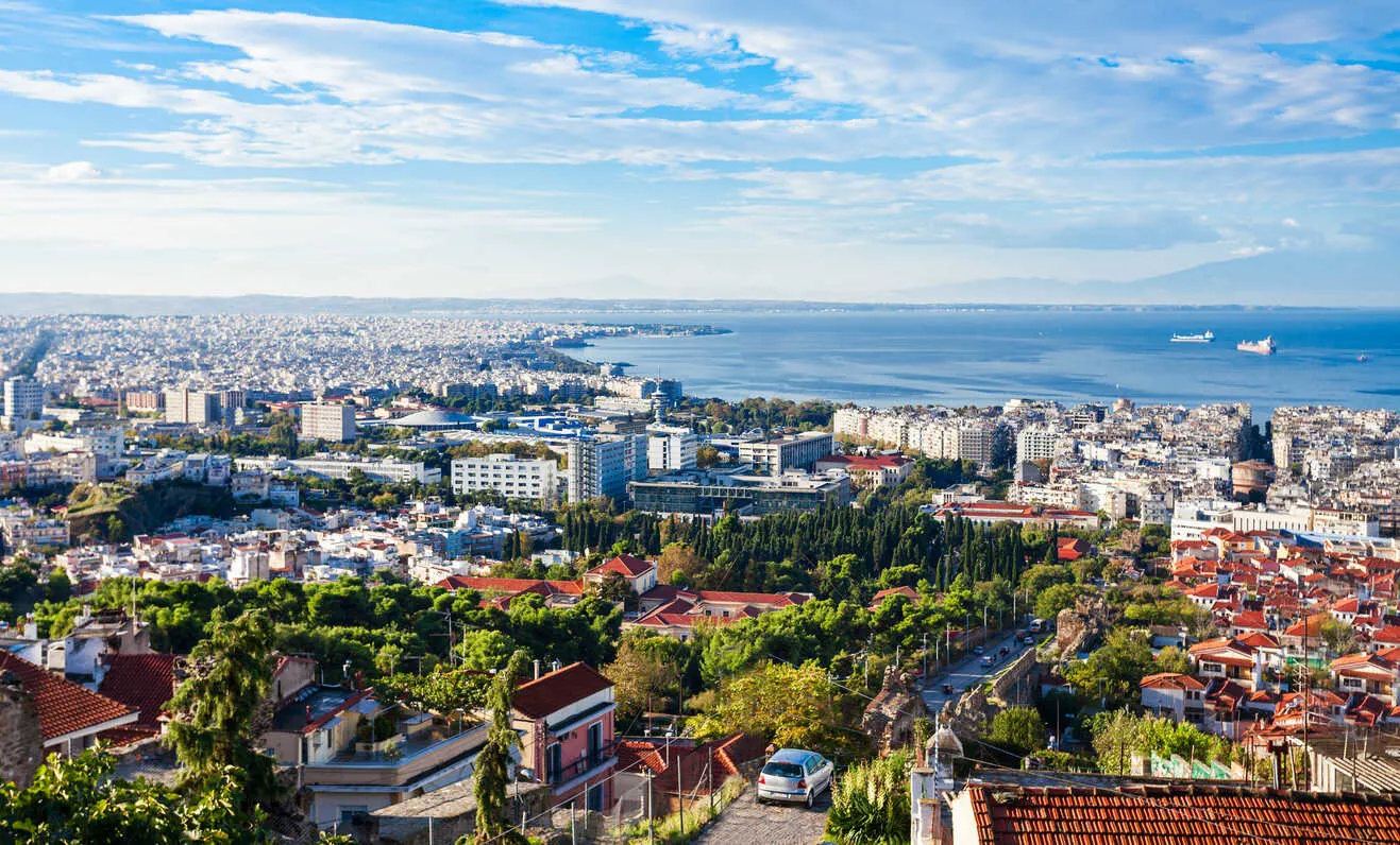 Thessaloniki, where ancient ruins meet modern life.