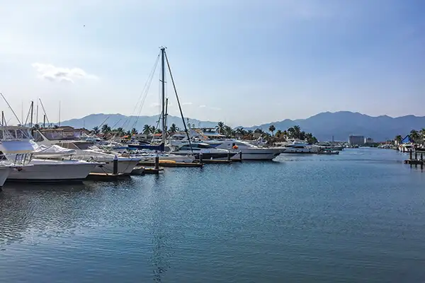 One of Mexico’s most affluent resorts, Puerto Vallarta is a popular spot for sailing. ©Jason Holland