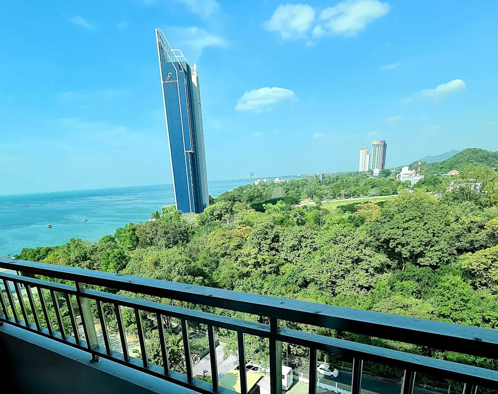 This was the sea view from my hospital bed in Sriracha, Thailand—yes, really.