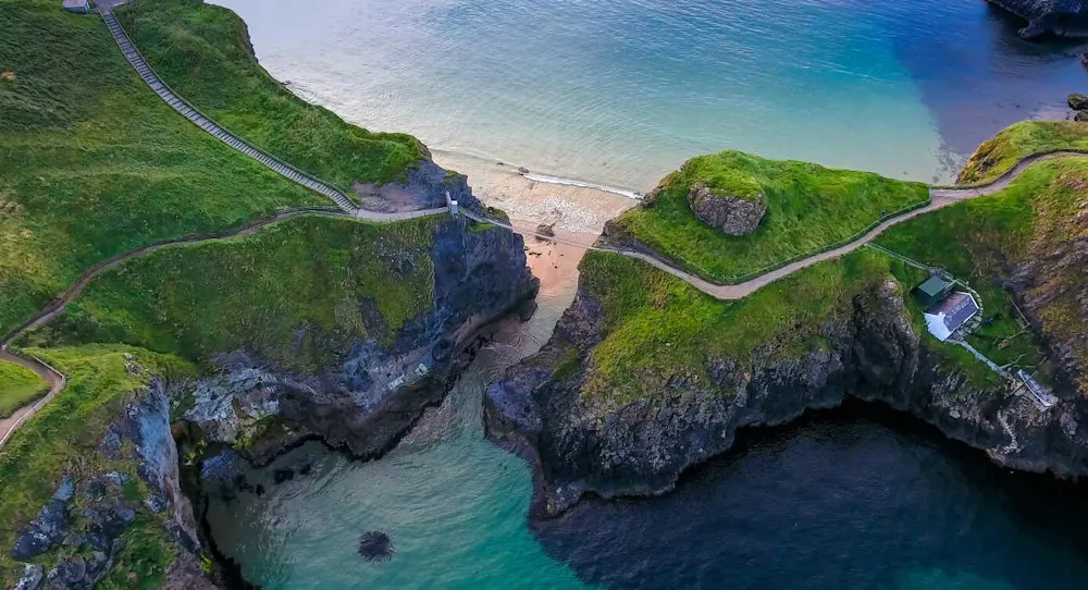 Explore the dramatic cliffs of Northern Ireland’s north coast.