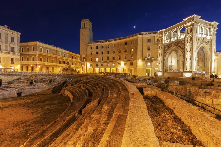 The baroque city of Lecce is known as Puglia’s capital of culture. 
