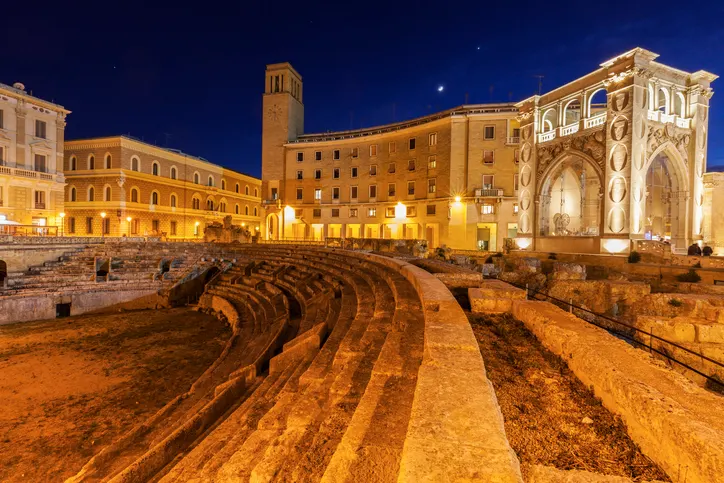 The baroque city of Lecce is known as Puglia’s capital of culture.