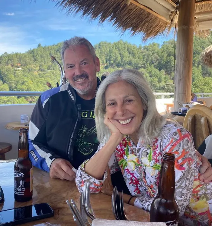 Donna Shields and her partner, Gary.