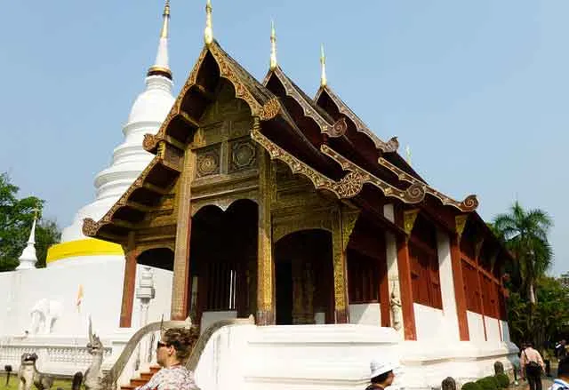 Buddihst temple in Chiang Mai, Thailand