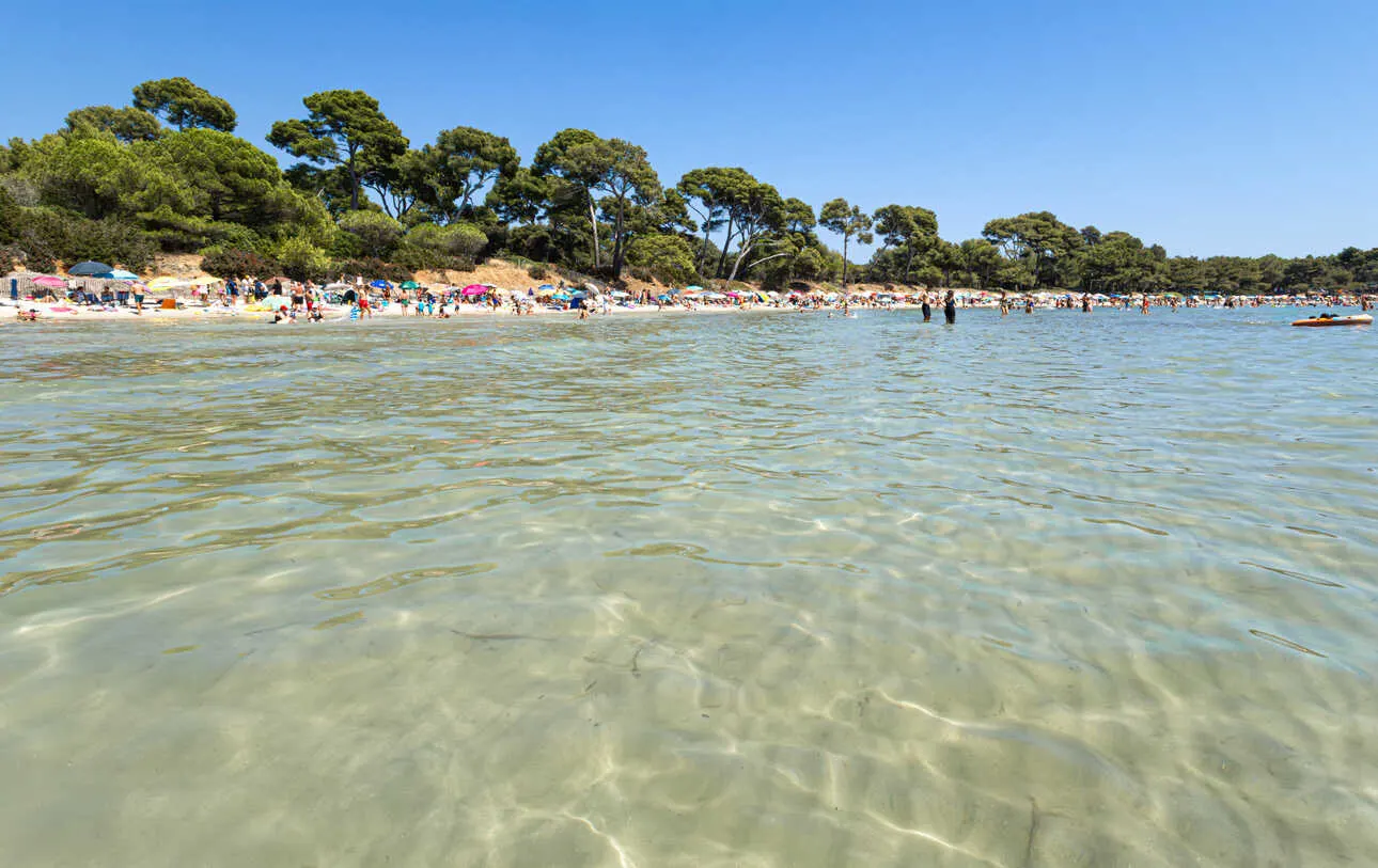 The Mediterranean coastline is never far from daily life in Bormes.