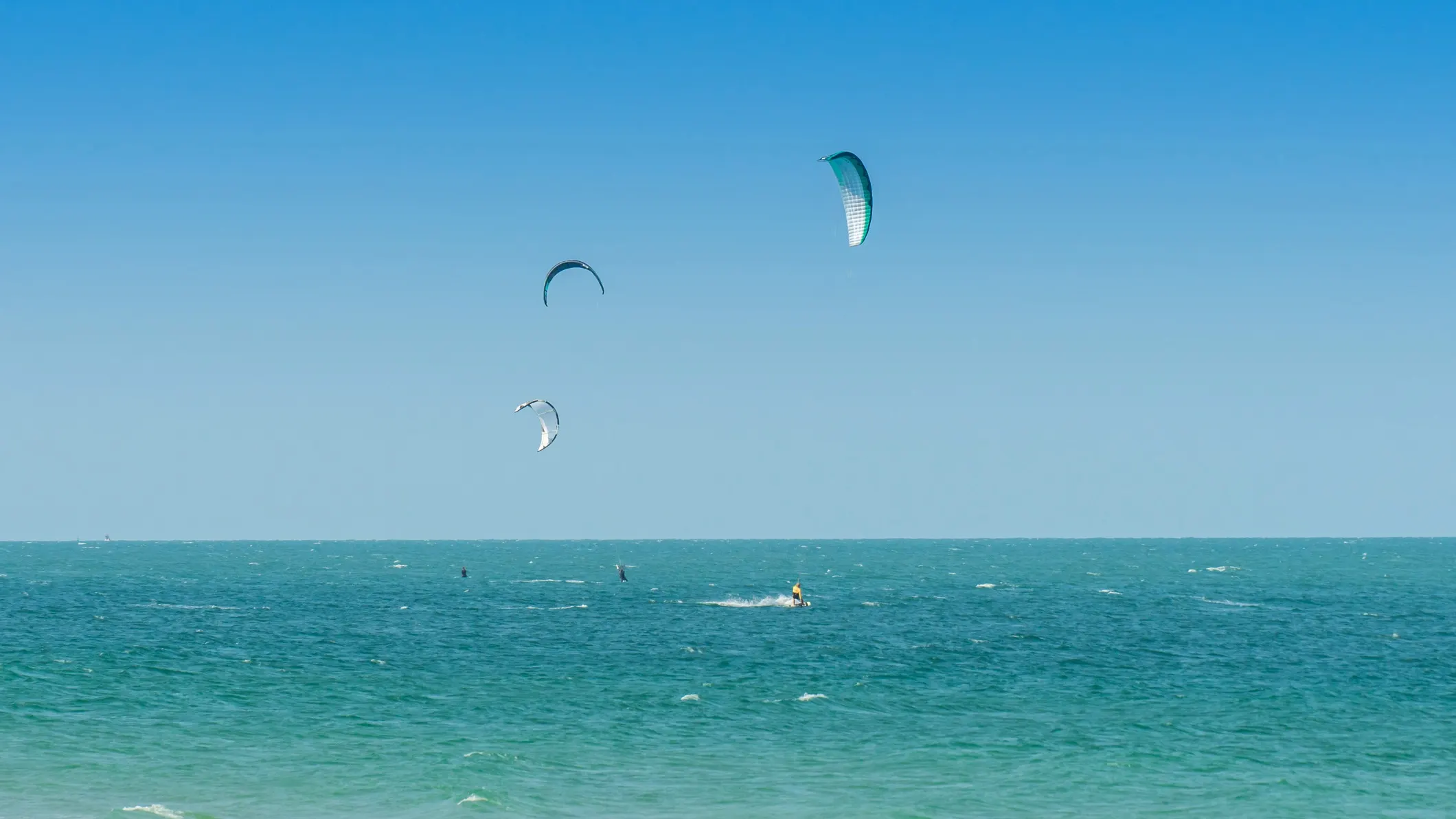 Controlling both kite and board simultaneously takes some practice, but the thrills pay off.