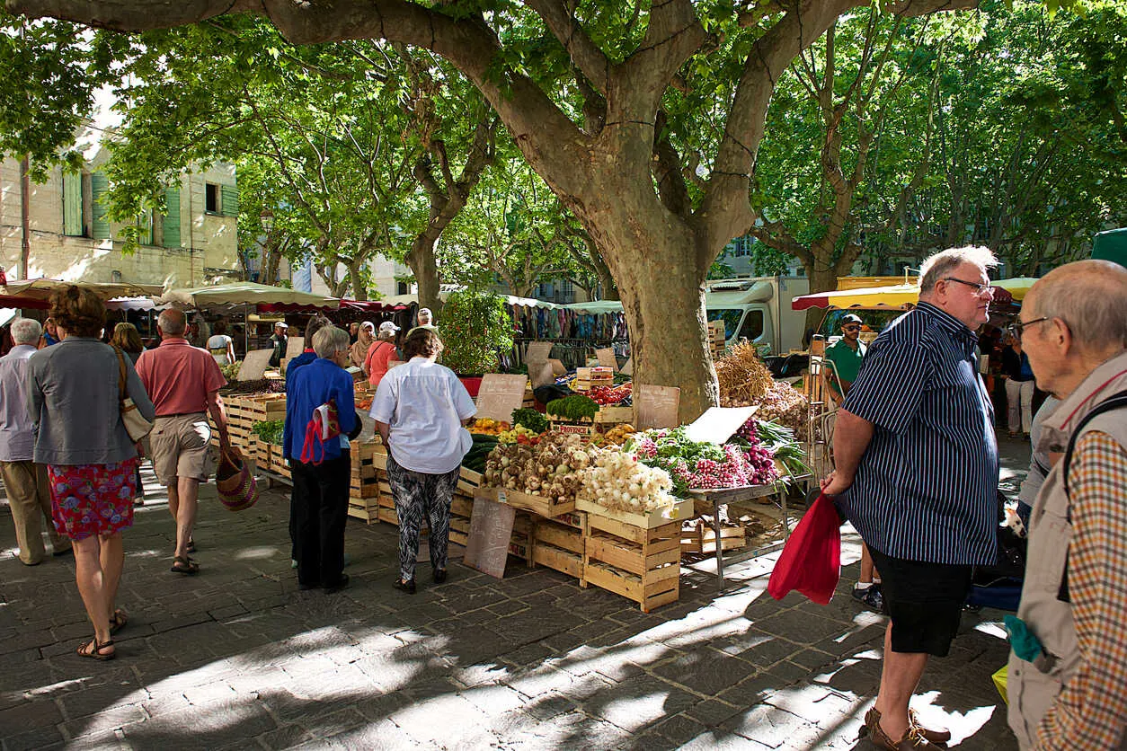 Farmers markets remain central to life in southern France.