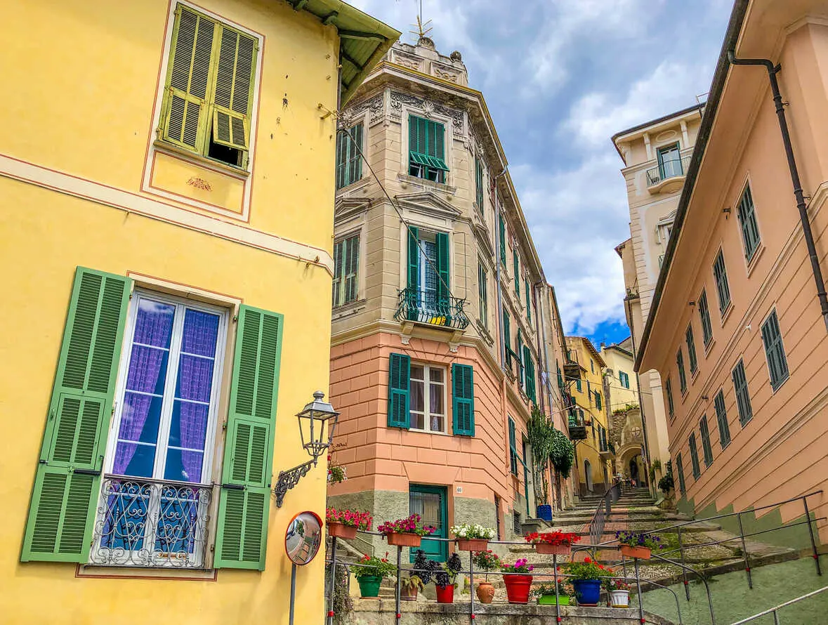 Claude Monet found inspiration in Bordighera’s medieval old town during his 1884 visit.