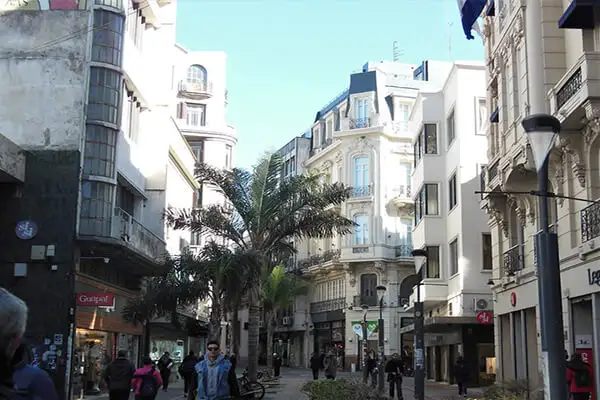 Ciudad Vieja’s Sarandí pedestrian street.