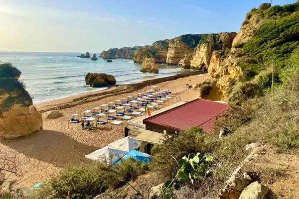 Lagos offers some of the most stunning beaches in the Algarve. ©Jan Schroder