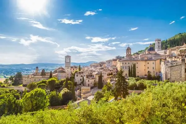 The medieval town of Assisi. ©iStock/bluejayphoto