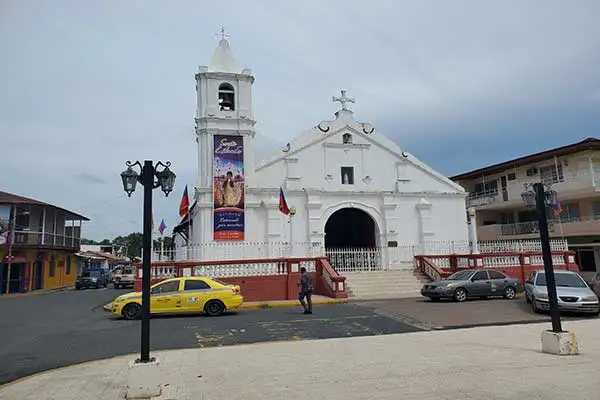 The Baroque-style church, Iglesia Santa Librada. ©Dan Walkow