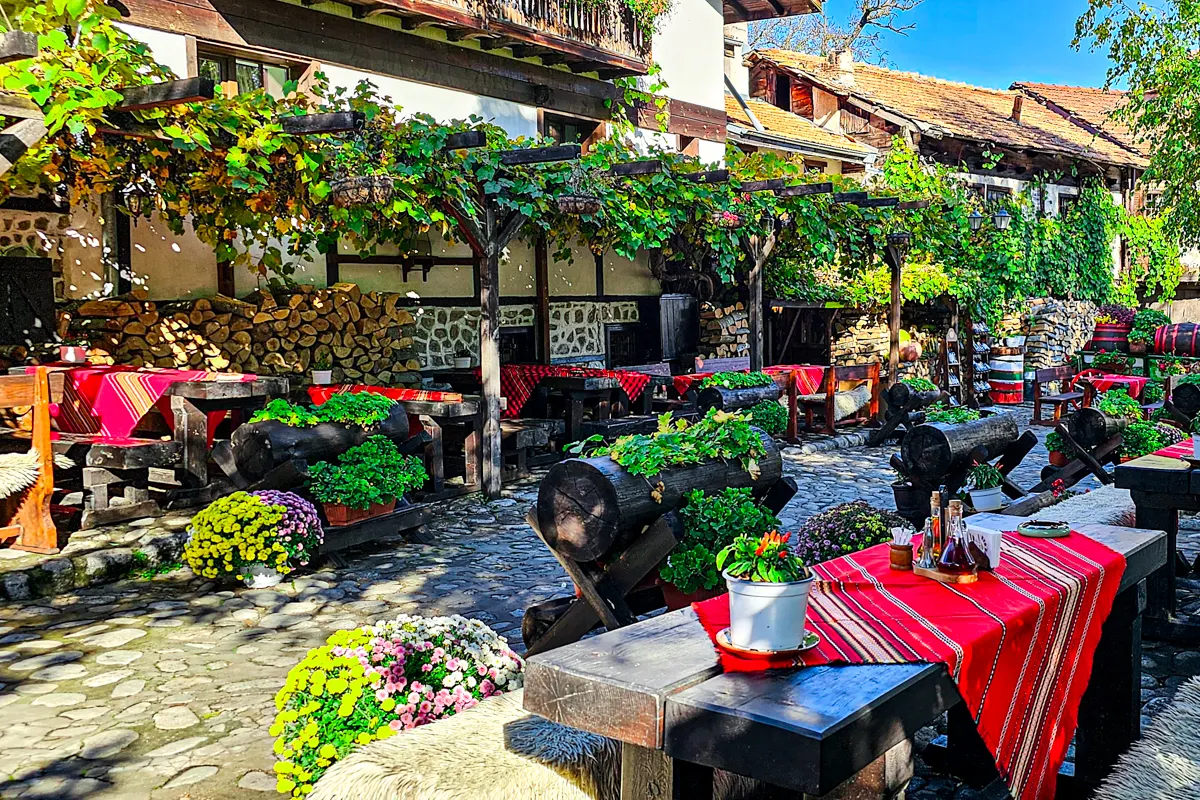 Traditional Bulgarian Restaurant in Bansko. 