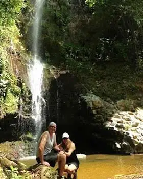 Even after two years, Greg and Jen can still be amazed by the beauty of Costa Rica.
