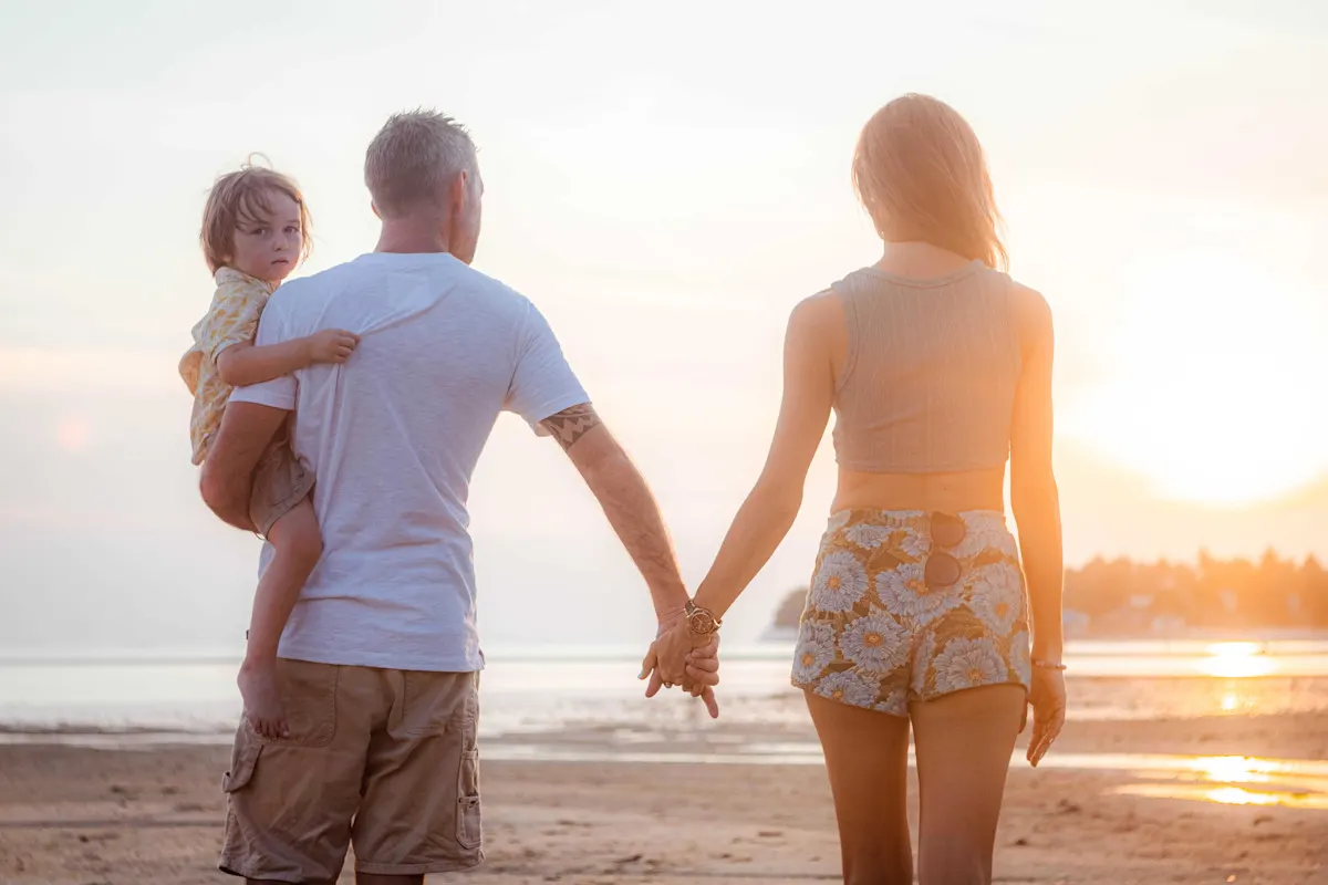 Soaking in the place they called home for nearly 15 years, after deciding it was time to move on.