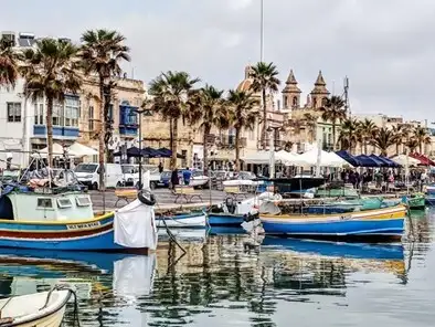 Marsaxlokk, Malta. ©Kathleen Evans