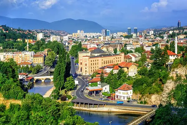 Beautiful Sarajevo. ©iStock/Xantana