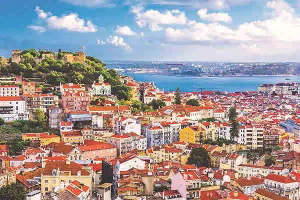 Day-to-day living in Lisbon, Portugal, costs so much less, a luxury lifestyle is an accessible goal. ©Sean Pavone/iStock.