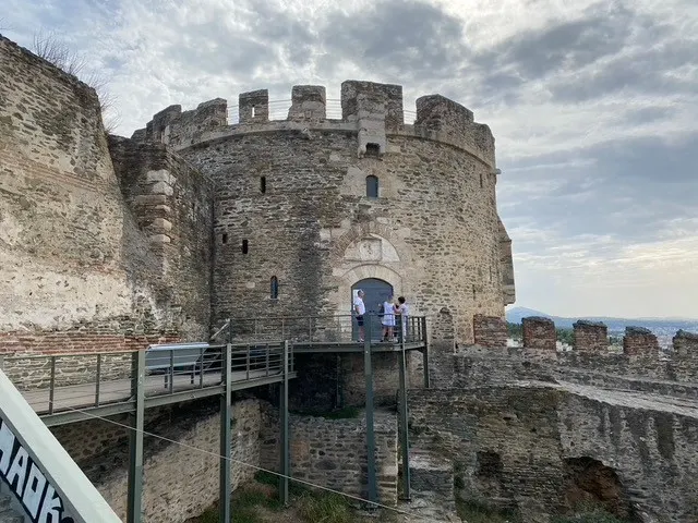 Ano Poli is the old town of Thessaloniki.