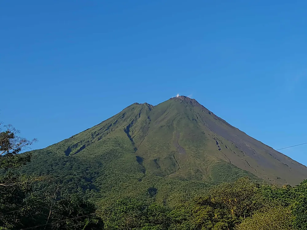 Hot springs, sloths, and stunning volcanic views.