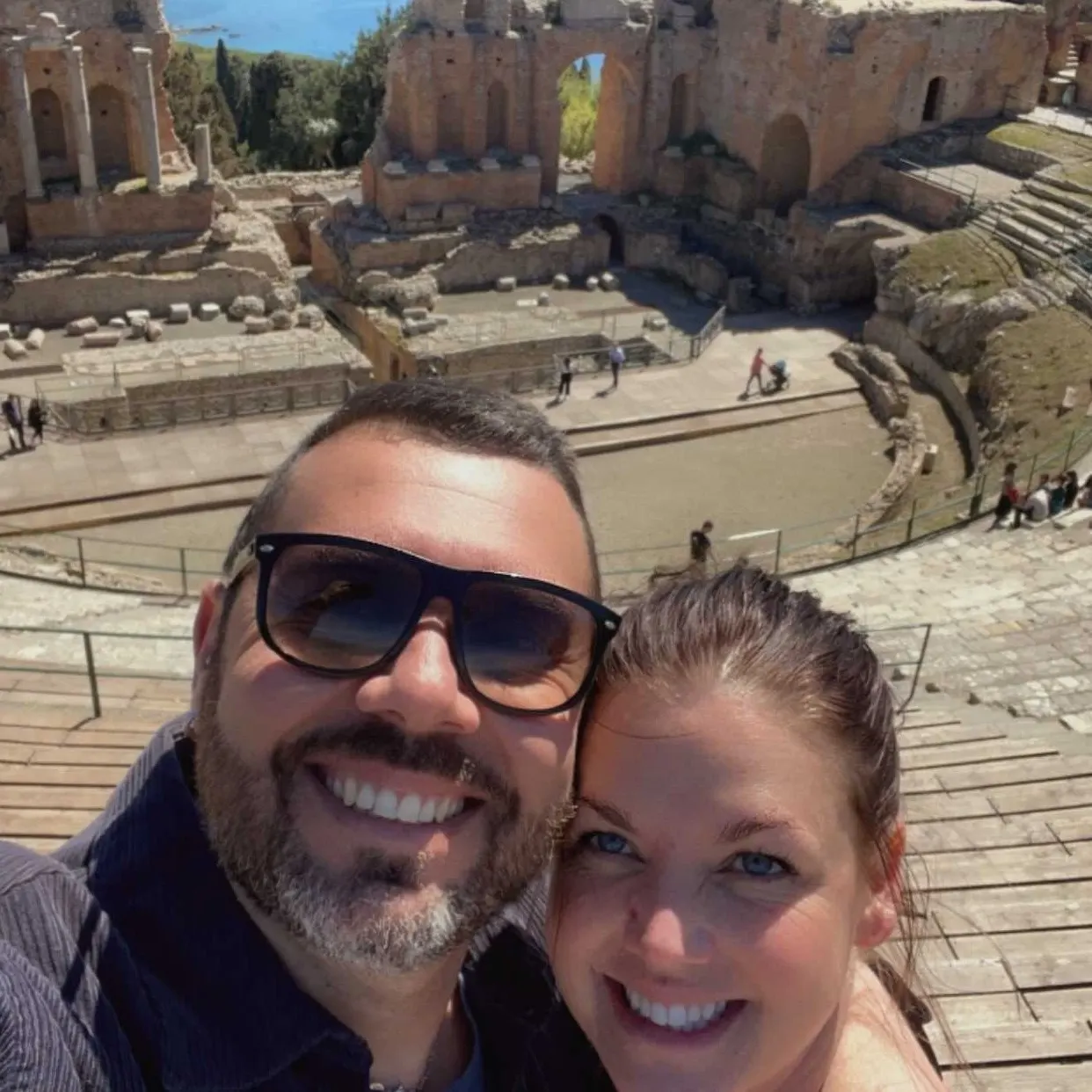 Keri found love and a new life in Sicily.