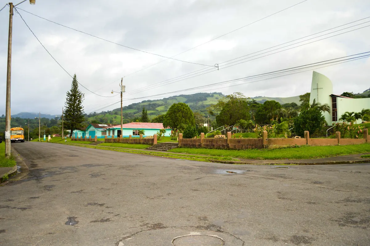 Lake Arenal views and green hills surround Tronadora.