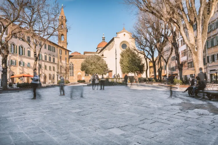 Piazza Santo Spirito. 