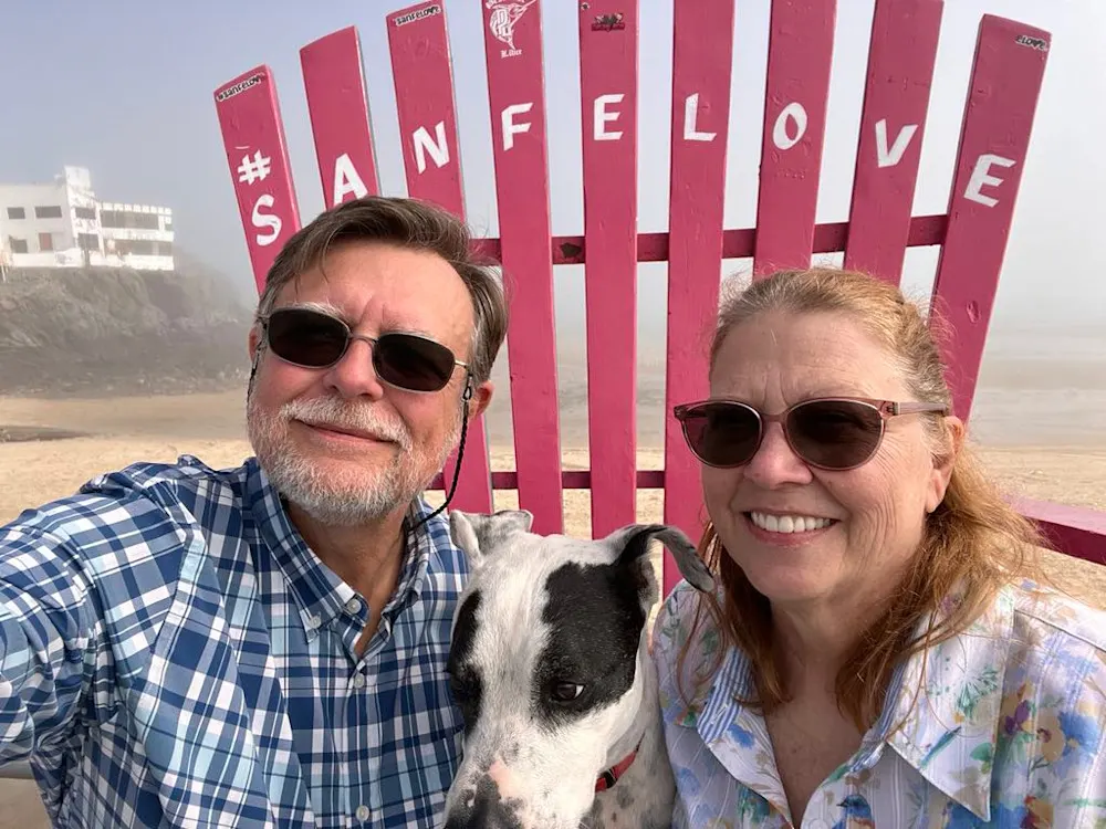 IL readers Steve and Deanna Guidry at Casa las Sirenas.