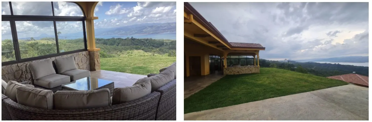 Texan Judy Nusbaum Henss enjoys this view over Lake Arenal from her dream home in Costa Rica. 