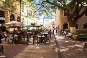 When you're ready for a break when touring the city, be sure to check out one of its many sidewalk cafes.