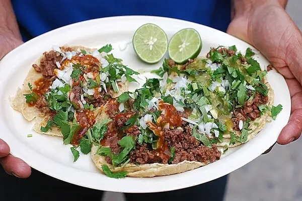 Be prepared to queue for Andy’s tacos…but it’s worth the wait.