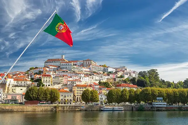 Coimbra was once the capital of Portugal and sits at a strategic location in the center of the country.