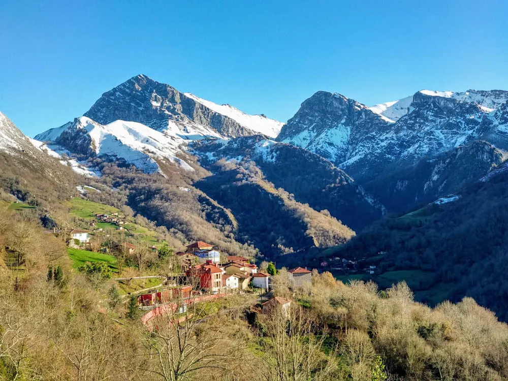 Remote beauty and mountain views await in Ponga, Asturias.