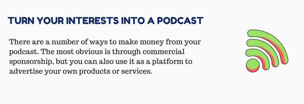 Turn Your Interests into a Podcast That Pays