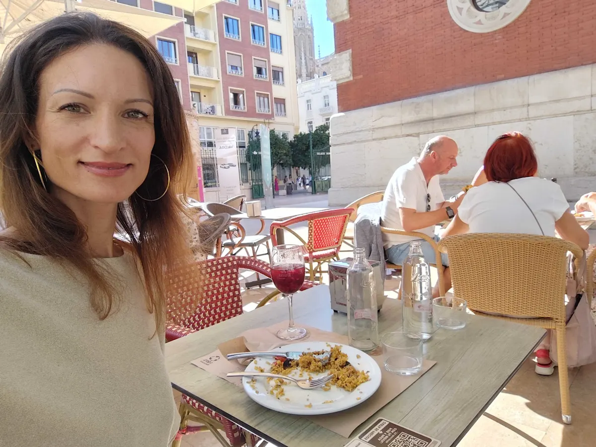 Me in Valencia on my first scouting trip—sunny skies and instant connection. 
