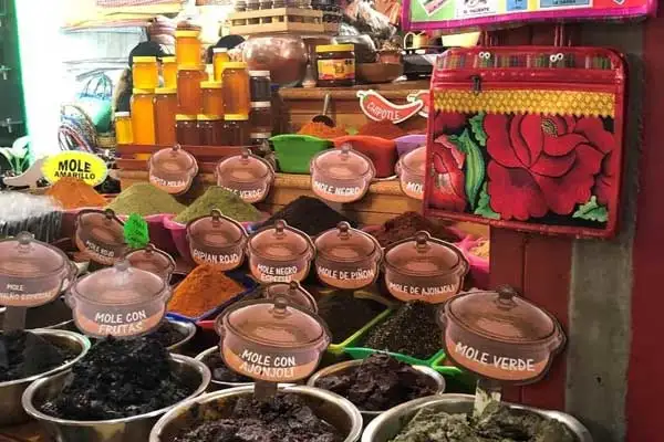 Oaxaca is famous for producing mole, a type of sauce that has become a symbol of Mexico's mestizaje, or mixed indigenous and European heritage.