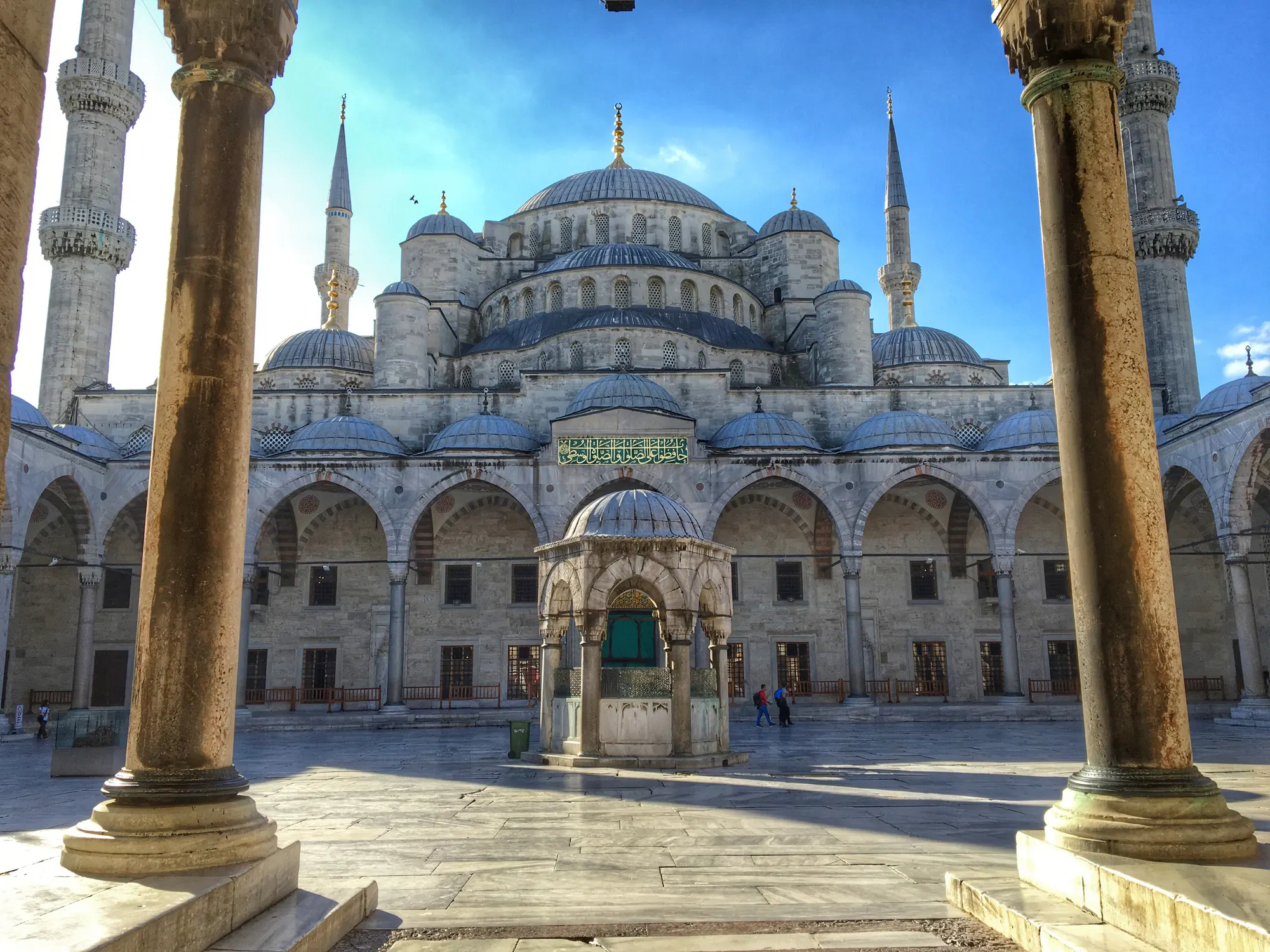 Sultan Ahmed Mosque in Istanbul. 