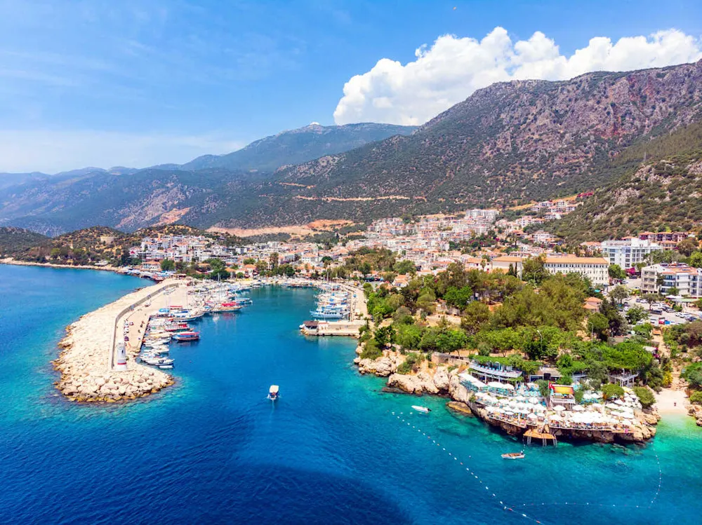 Crystal waters and cobbled lanes—Kaş blends beauty with a local vibe.