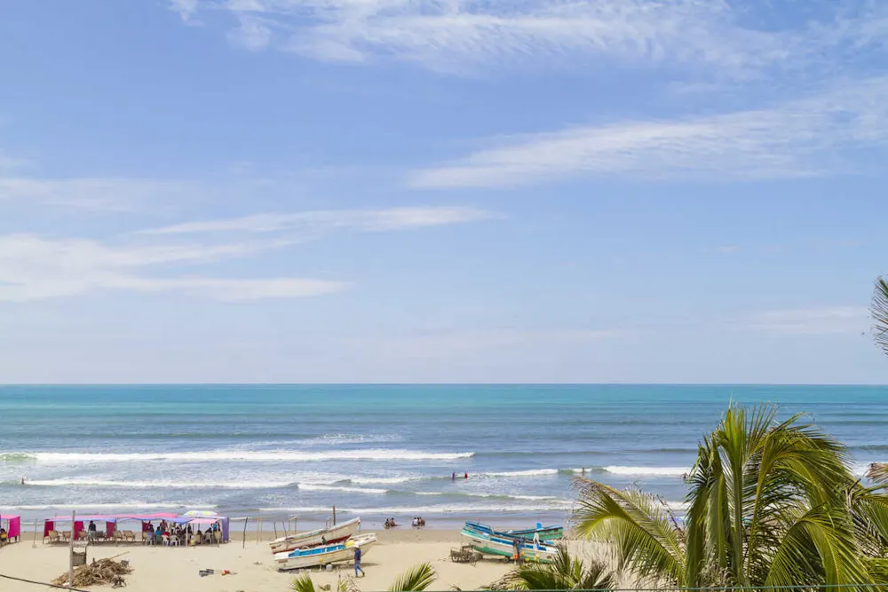 Canoa is a youthful surf town on the rise, popular with backpackers and budget expats.