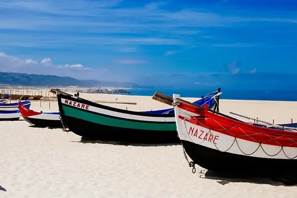 Nazaré’s fishing village roots are still in evidence today. ©iStock/Rick ELMOS