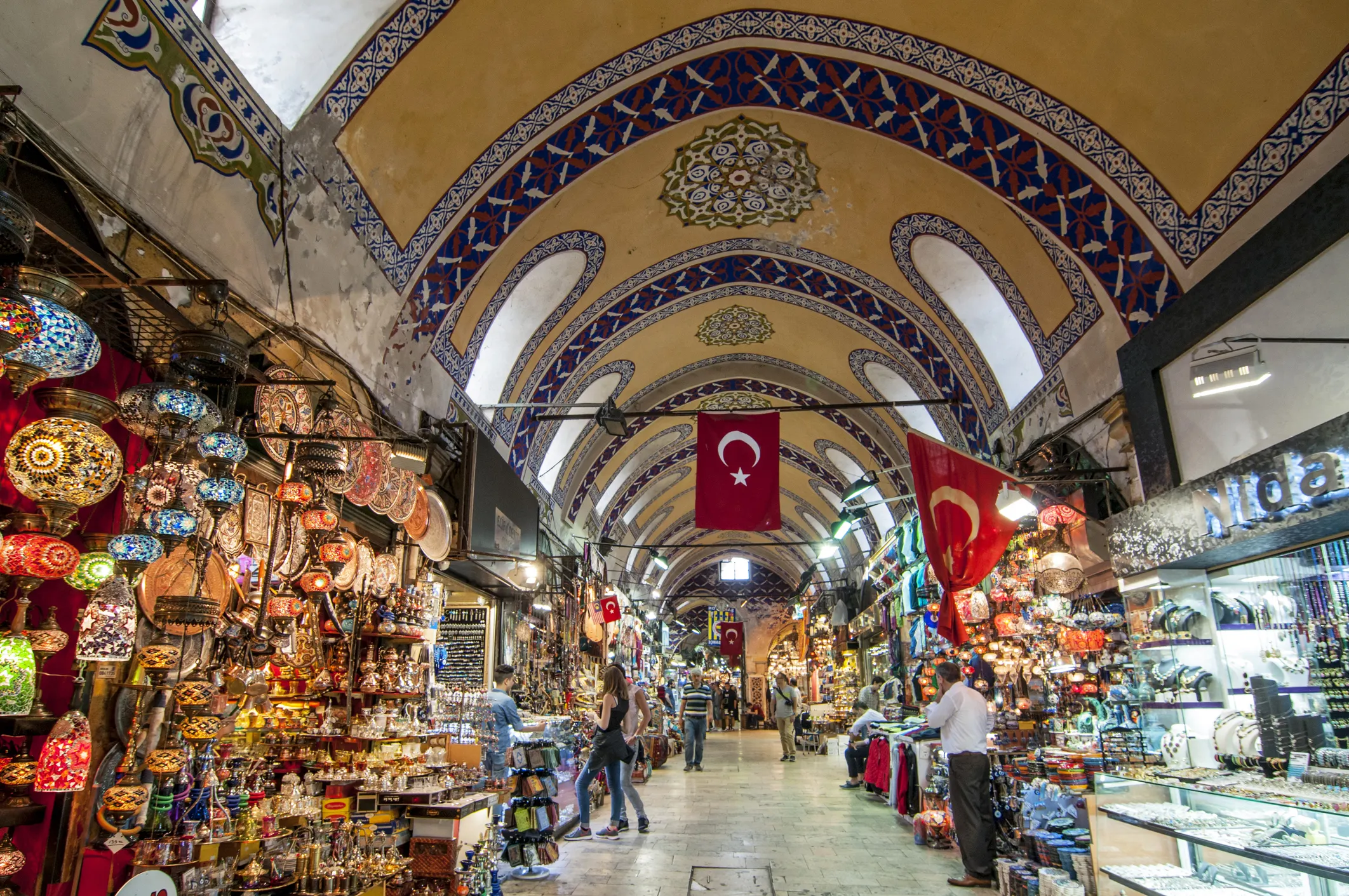 The Grand Bazaar is one of the world's oldest markets. 